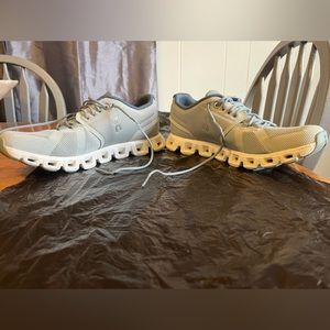 On running on cloud teal women’s shoes size 8.5US